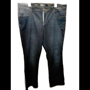 Buckle BLACK Women’s Boot Cut Jeans in Dark Indigo Blue 38x32